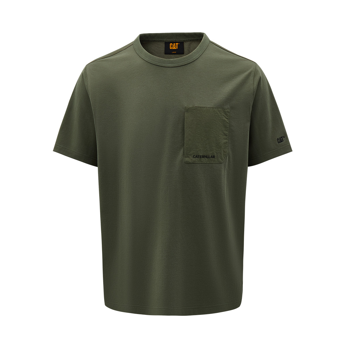 Футболка мужская CAT, зеленый
Футболка мужская CAT, зеленый