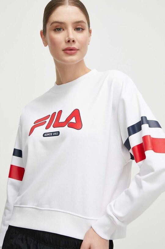 Толстовка Fila, белый 
Толстовка Fila, белый