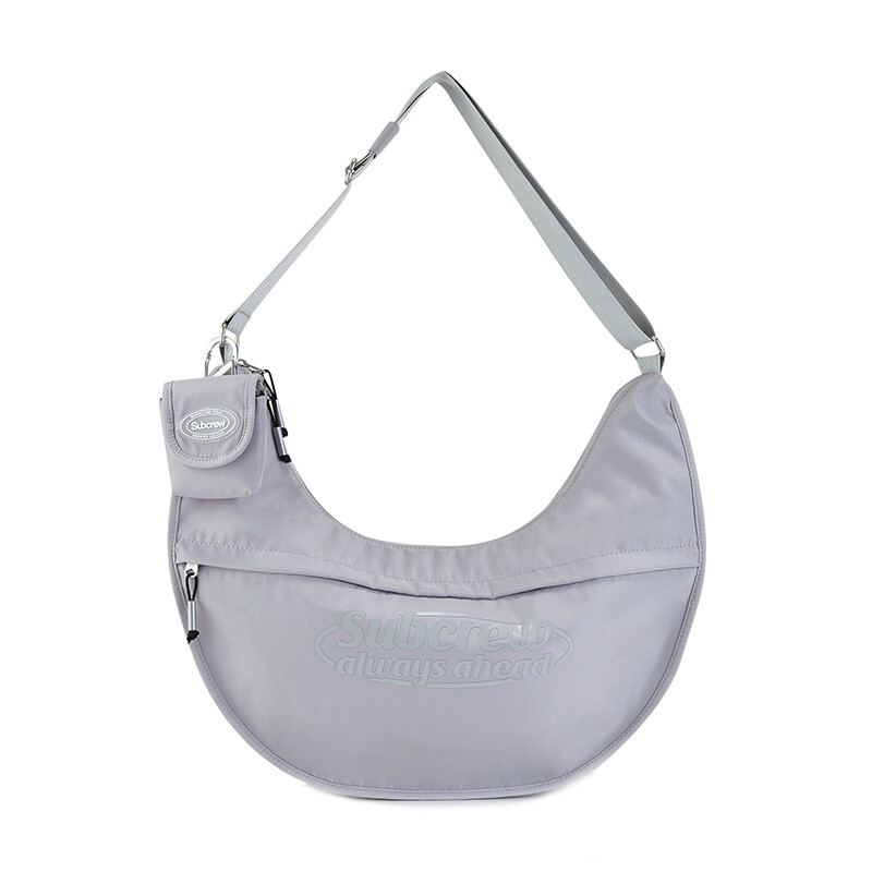 Сумка через плечо унисекс Subcrew, Серебристо-серый
Сумка через плечо унисекс Subcrew, Серебристо-серый