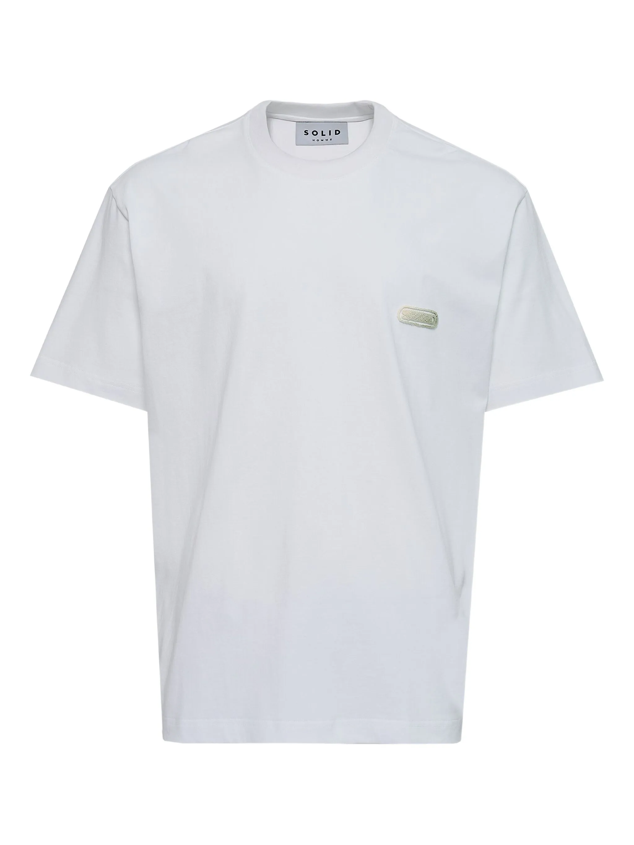 Фактурная футболка Solid Homme, белый
Фактурная футболка Solid Homme, белый