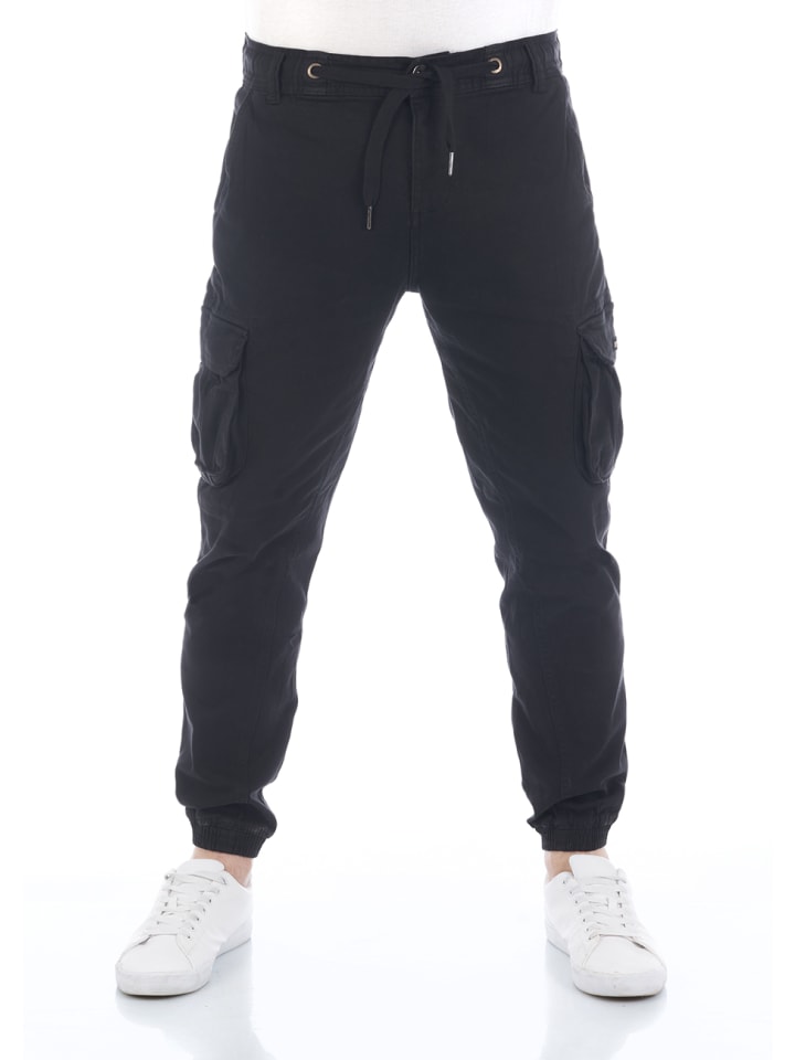 Брюки-Карго riverso , черный 
Брюки-Карго riverso , черный