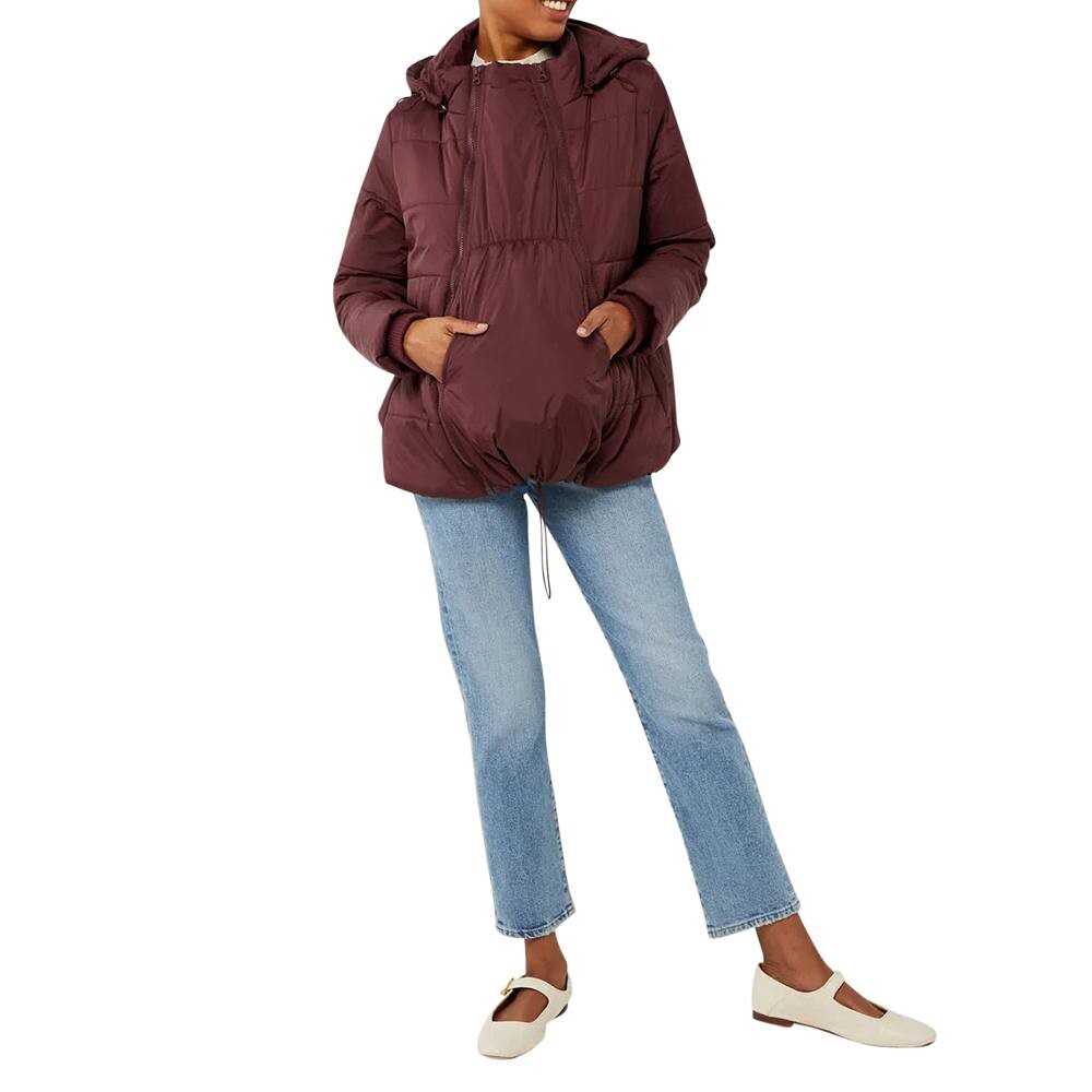 Стеганая гибридная куртка-пуховик для беременных 3 in Leia Modern Eternity Maternity, цвет Burgundy
Стеганая гибридная куртка-пуховик для беременных 3 in Leia Modern Eternity Maternity, цвет Burgundy