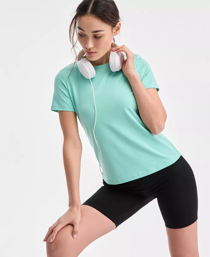 Женская хлопковая футболка с коротким рукавом Essential ID Ideology, зеленый
Женская хлопковая футболка с коротким рукавом Essential ID Ideology, зеленый