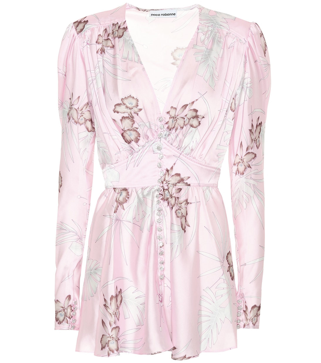 Атласный топ с цветочным узором Rabanne, Pink Hawaii
Атласный топ с цветочным узором Rabanne, Pink Hawaii