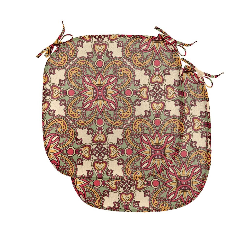 ABAKUHAUS Подушка Mandala для обеденных стульев, листья флоры, декоративная водонепроницаемая подушка с ремнями для кухонных сидений, 40 см x 40 см — упаковка из 2 шт., бледно-оранжевый, темно-коралловый, коричневый
ABAKUHAUS Подушка Mandala для обеденных стульев, листья флоры, декоративная водонепроницаемая подушка с ремнями для кухонных сидений, 40 см x 40 см — упаковка из 2 шт., бледно-оранжевый, темно-коралловый, коричневый