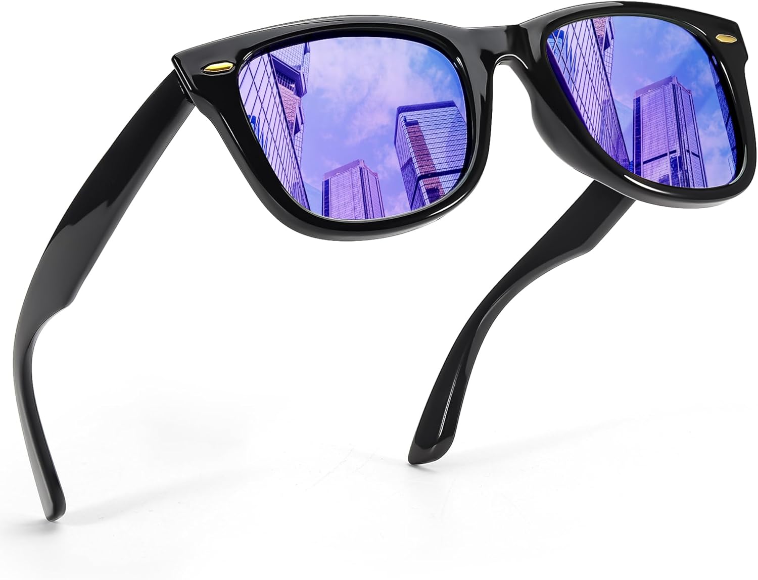 Солнцезащитные очки FancyPink Retro с зеркальными линзами и поляризацией для женщин | Легкие и модные солнцезащитные очки с защитой от УФ-излучения UV400, S12-black Frame Purple Mirror Sunglasses
Солнцезащитные очки FancyPink Retro с зеркальными линзами и поляризацией для женщин | Легкие и модные солнцезащитные очки с защитой от УФ-излучения UV400, S12-black Frame Purple Mirror Sunglasses