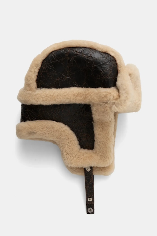 Шерстяная шапка The Kooples, коричневый
Шерстяная шапка The Kooples, коричневый