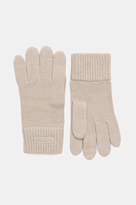 Шерстяные перчатки Calvin Klein, бежевый
Шерстяные перчатки Calvin Klein, бежевый