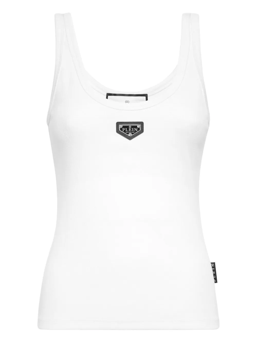 Топ в рубчик Philipp Plein, белый
Топ в рубчик Philipp Plein, белый