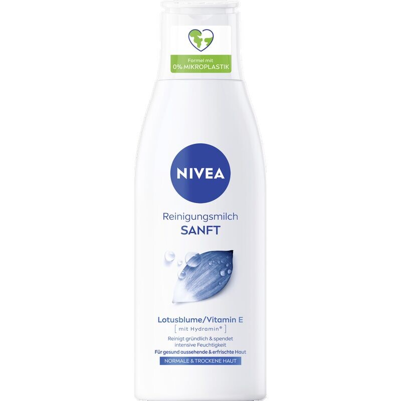 Нежное очищающее молочко NIVEA, 200 ml
Нежное очищающее молочко NIVEA, 200 ml