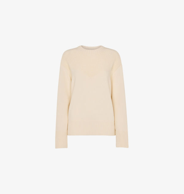 Вязаный джемпер из хлопковой смеси с бахромой и отделкой в рубчик, лимитированная серия Whistles, белый
Вязаный джемпер из хлопковой смеси с бахромой и отделкой в рубчик, лимитированная серия Whistles, белый