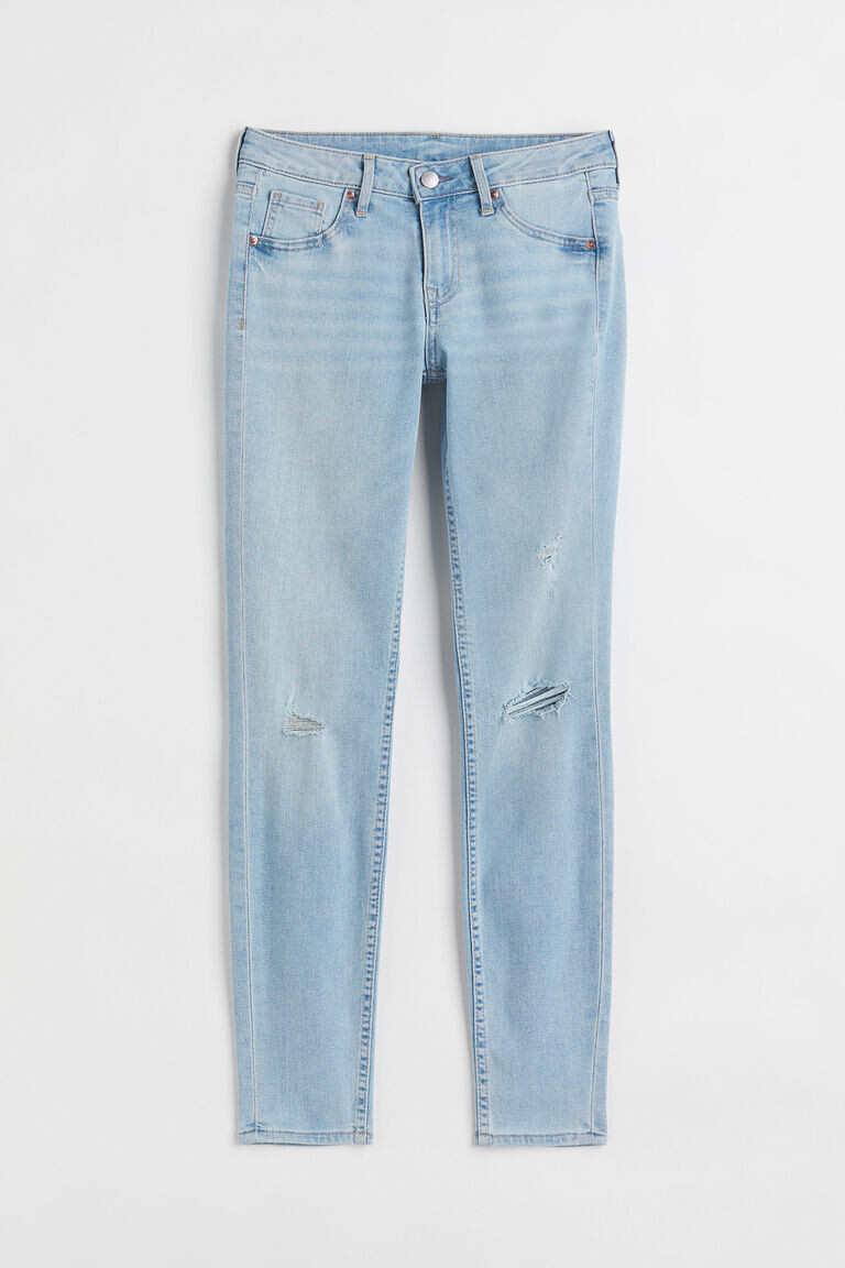 Джеггинсы с низкой лодыжкой H&M, синий
Джеггинсы с низкой лодыжкой H&M, синий