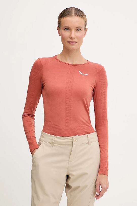 Функциональный лонгслив Salewa, оранжевый
Функциональный лонгслив Salewa, оранжевый