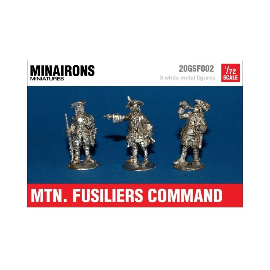 Командование горных стрелков, War of Spanish Succession - Infantry (1:72)
Командование горных стрелков, War of Spanish Succession - Infantry (1:72)