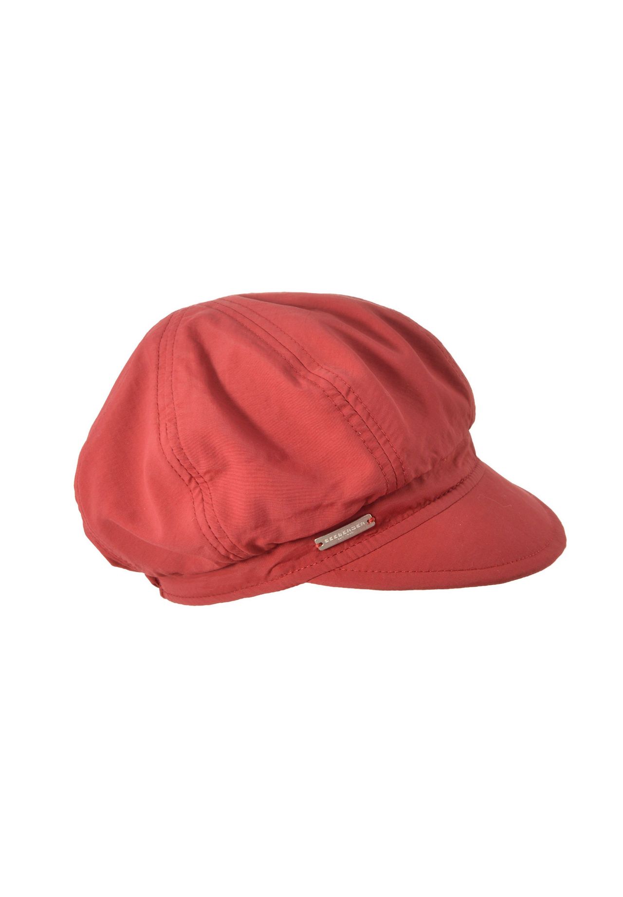 Водоотталкивающая кепка газетчика 54056-0 SEEBERGER, винный 
Водоотталкивающая кепка газетчика 54056-0 SEEBERGER, винный