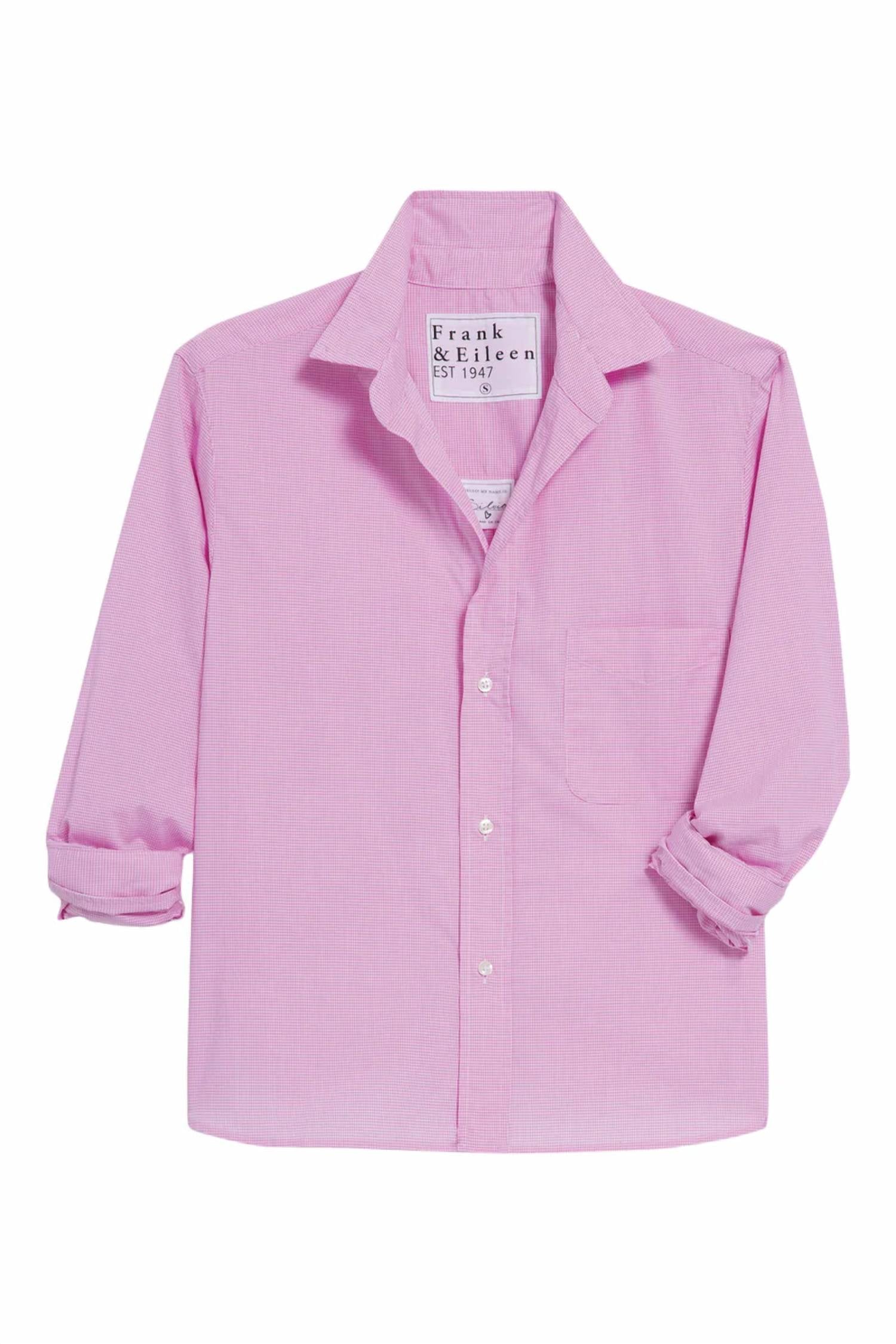 Женская рубашка Silvio с пуговицами в ярко-розовую клетку Frank & Eileen
Женская рубашка Silvio с пуговицами в ярко-розовую клетку Frank & Eileen