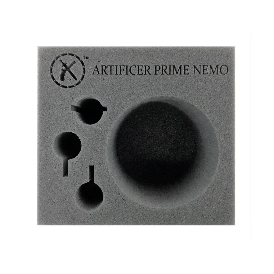 Поддон для боевого двигателя Artificer Prime Nemo, Battle Foam - Privateer Press - Warmachine/Hordes - Assorted
Поддон для боевого двигателя Artificer Prime Nemo, Battle Foam - Privateer Press - Warmachine/Hordes - Assorted
