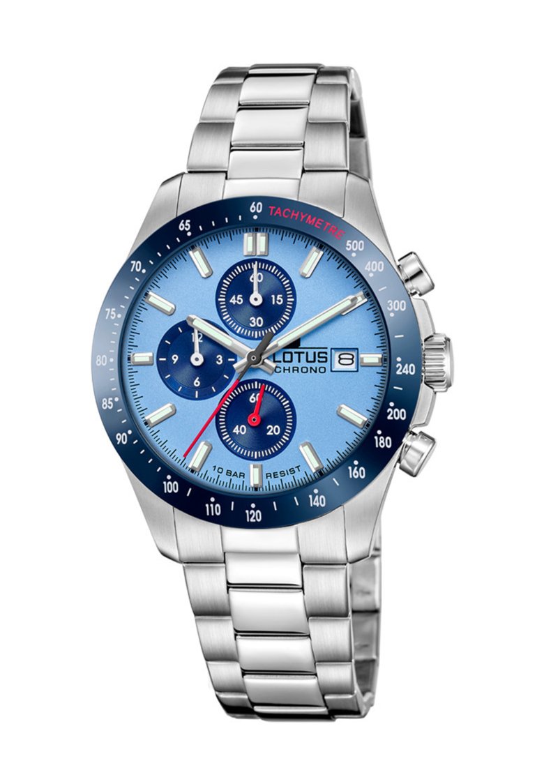 Часы с хронографом Lotus, светло-голубой
Часы с хронографом Lotus, светло-голубой