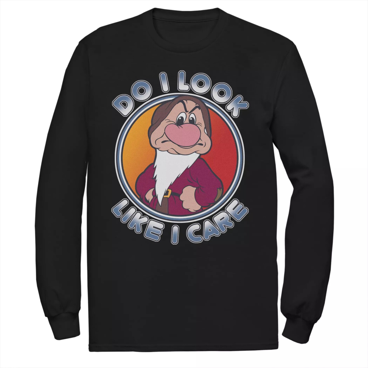 Мужская футболка Disney Snow White Grumpy Do I Look Like I Care Licensed Character, Белый, Мужская футболка Disney Snow White Grumpy Do I Look Like I Care Licensed Character
Мужская футболка Disney Snow White Grumpy Do I Look Like I Care Licensed Character, Белый, Мужская футболка Disney Snow White Grumpy Do I Look Like I Care Licensed Character