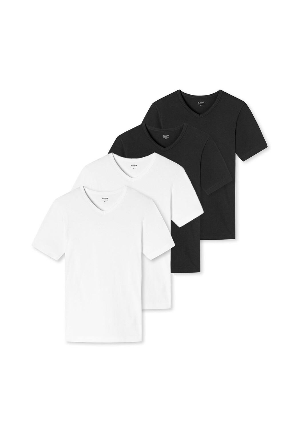 Майка/рубашка с короткими рукавами, набор из 4 базовых шт uncover by SCHIESSER, черный
Майка/рубашка с короткими рукавами, набор из 4 базовых шт uncover by SCHIESSER, черный