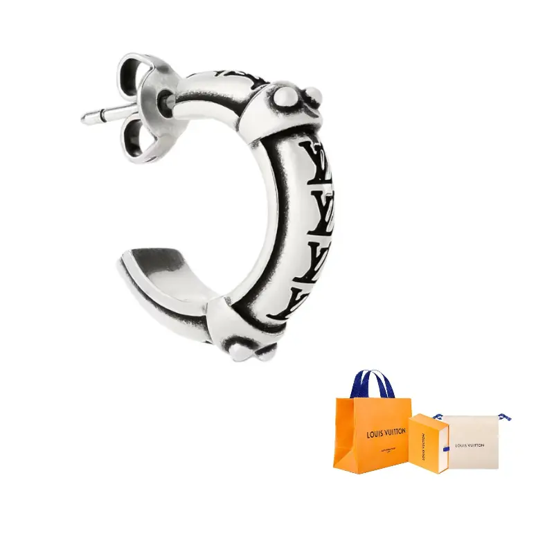 Серьги-кольца Lv Lozine LOUIS VUITTON, серебряный
Серьги-кольца Lv Lozine LOUIS VUITTON, серебряный