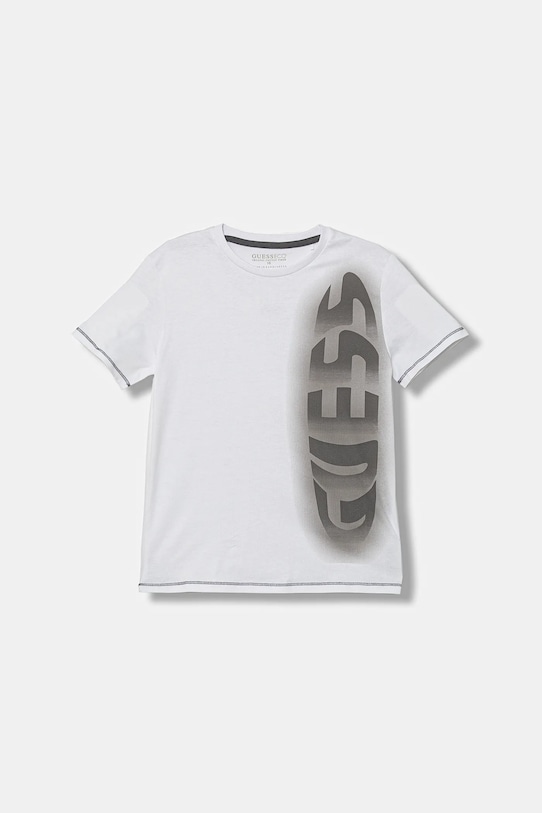 Детская хлопковая футболка Guess, белый
Детская хлопковая футболка Guess, белый