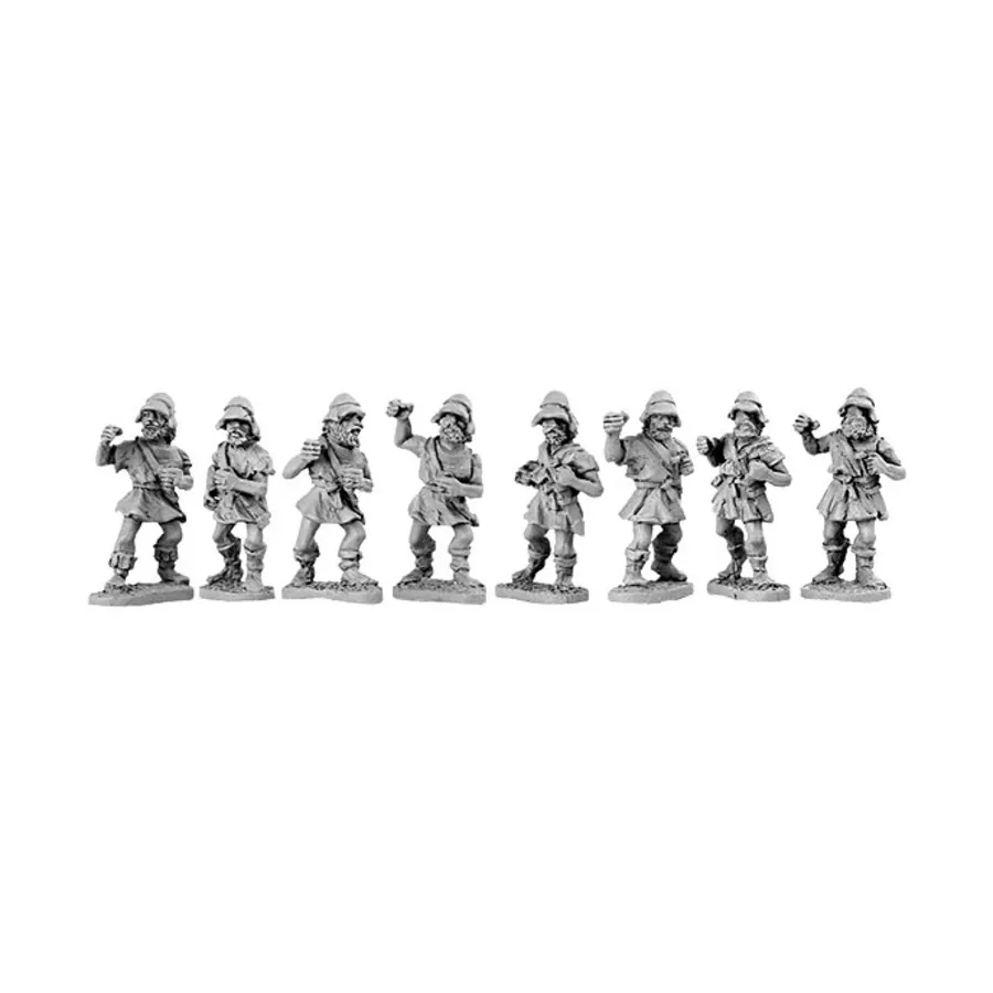 Небронированные фиванские гоплиты, Ancients - Greek (15mm) (Xyston Miniatures)
Небронированные фиванские гоплиты, Ancients - Greek (15mm) (Xyston Miniatures)