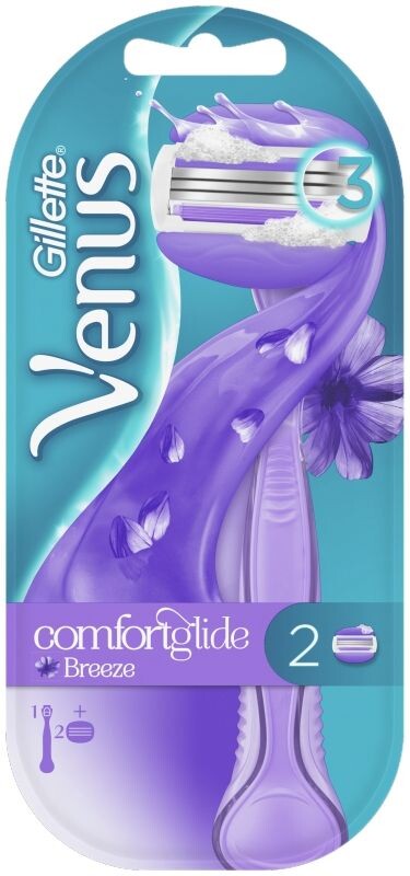 Gillette Venus Breeze Comfortglide женская бритва, 1 шт.
Gillette Venus Breeze Comfortglide женская бритва, 1 шт.