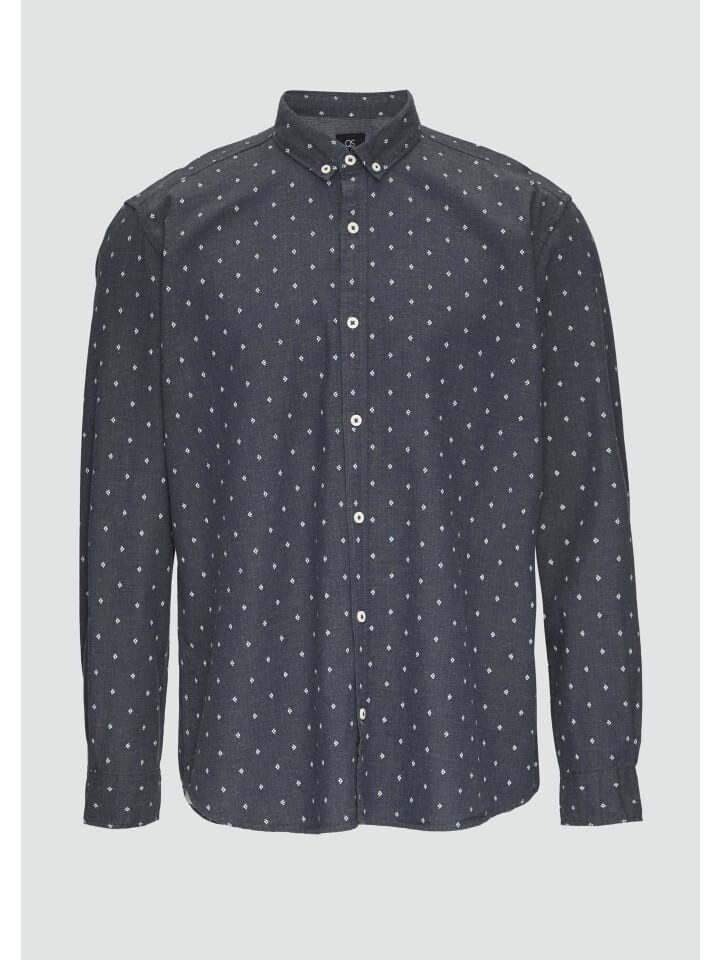 Рубашка QS langarm, синий
Рубашка QS langarm, синий