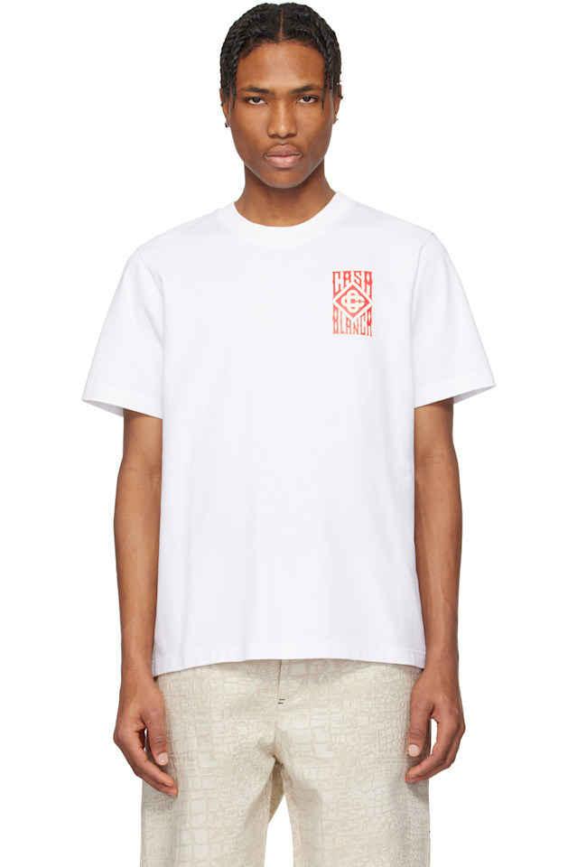 Готическая футболка с логотипом Casablanca, белый
Готическая футболка с логотипом Casablanca, белый