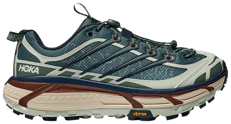 Кроссовки HOKA Mafate Three2, зеленый
Кроссовки HOKA Mafate Three2, зеленый