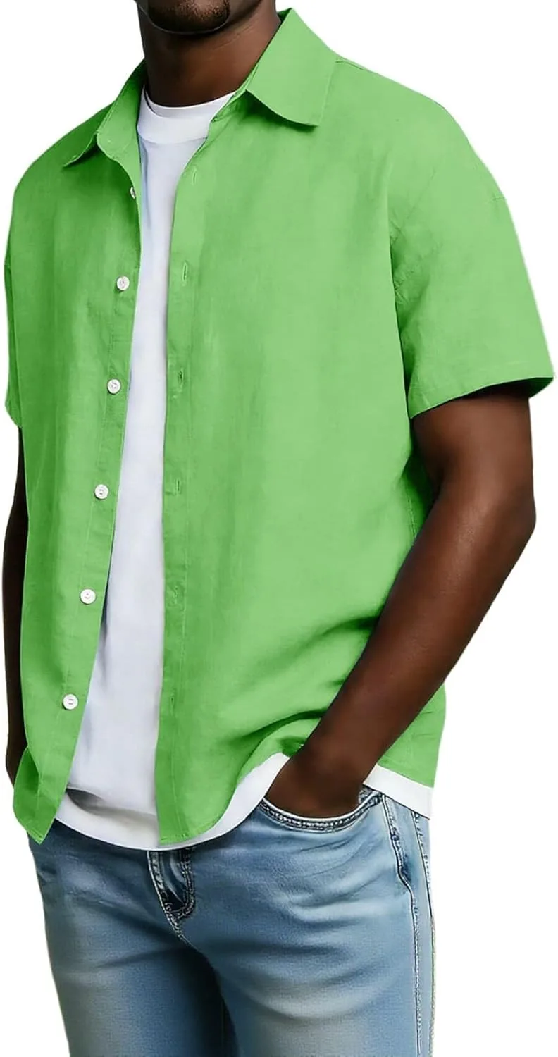 Мужская рубашка с коротким рукавом Casual
Мужская рубашка с коротким рукавом Casual