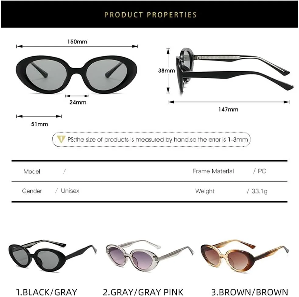 Градиентные разноцветные овальные женские солнцезащитные очки в винтажном стиле для мужчин, роскошные солнцезащитные очки UV400 для женщин TVTBBVV, Green Brown
Градиентные разноцветные овальные женские солнцезащитные очки в винтажном стиле для мужчин, роскошные солнцезащитные очки UV400 для женщин TVTBBVV, Green Brown