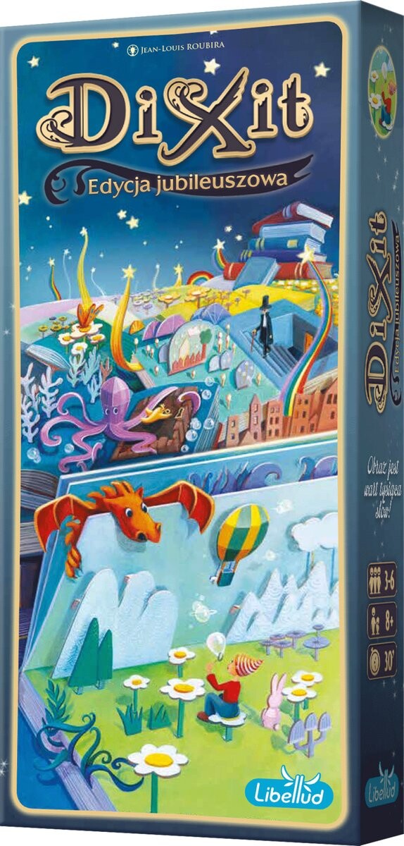 Dixit 9 Anniversary Edition, посвященное 10-летию серии - Расширение игры, игра для вечеринок, Rebel
Dixit 9 Anniversary Edition, посвященное 10-летию серии - Расширение игры, игра для вечеринок, Rebel