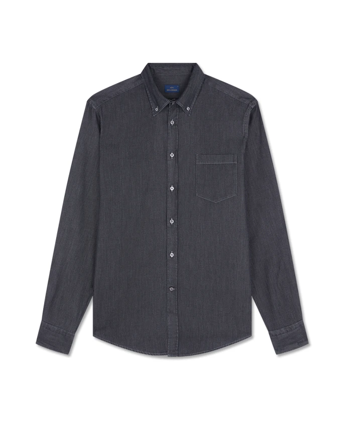 Эко-Джинсовая рубашка Paul & Shark, черный
Эко-Джинсовая рубашка Paul & Shark, черный