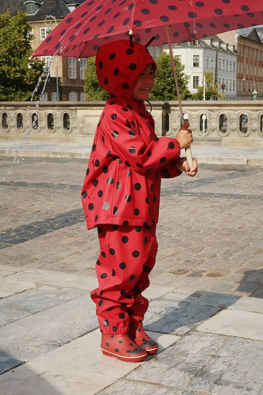 Детский комплект дождевиков CINELLE RAIN SET Konges Sløjd, красный
Детский комплект дождевиков CINELLE RAIN SET Konges Sløjd, красный