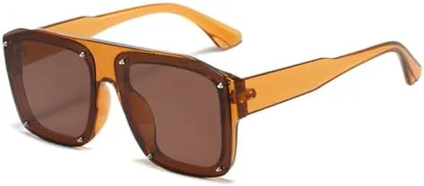 Модные квадратные солнцезащитные очки для мужчин, большие панк-очки, черные солнцезащитные очки для женщин, винтажные очки с заклепками MTZJH, C3brown-brown
Модные квадратные солнцезащитные очки для мужчин, большие панк-очки, черные солнцезащитные очки для женщин, винтажные очки с заклепками MTZJH, C3brown-brown