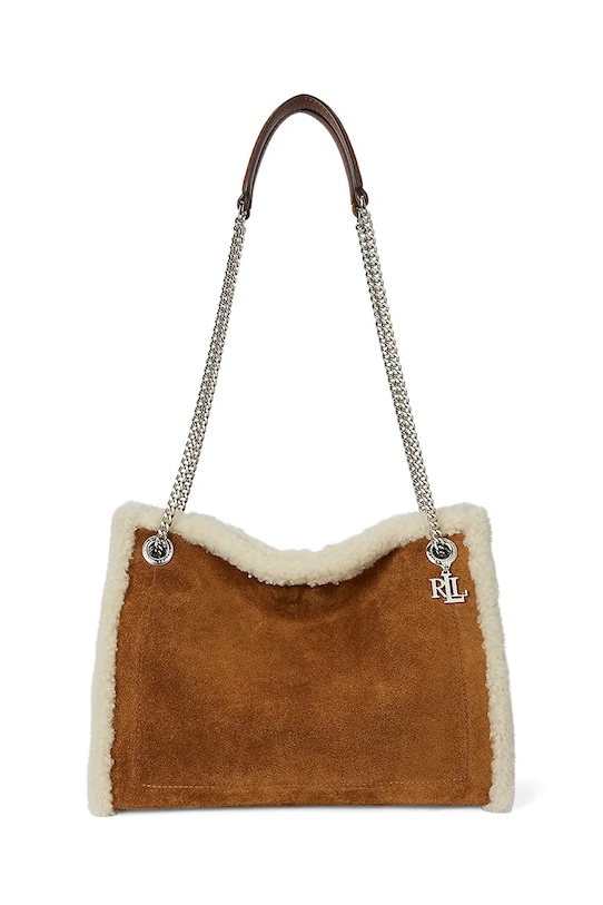 Замшевая сумочка Lauren Ralph Lauren, коричневый
Замшевая сумочка Lauren Ralph Lauren, коричневый