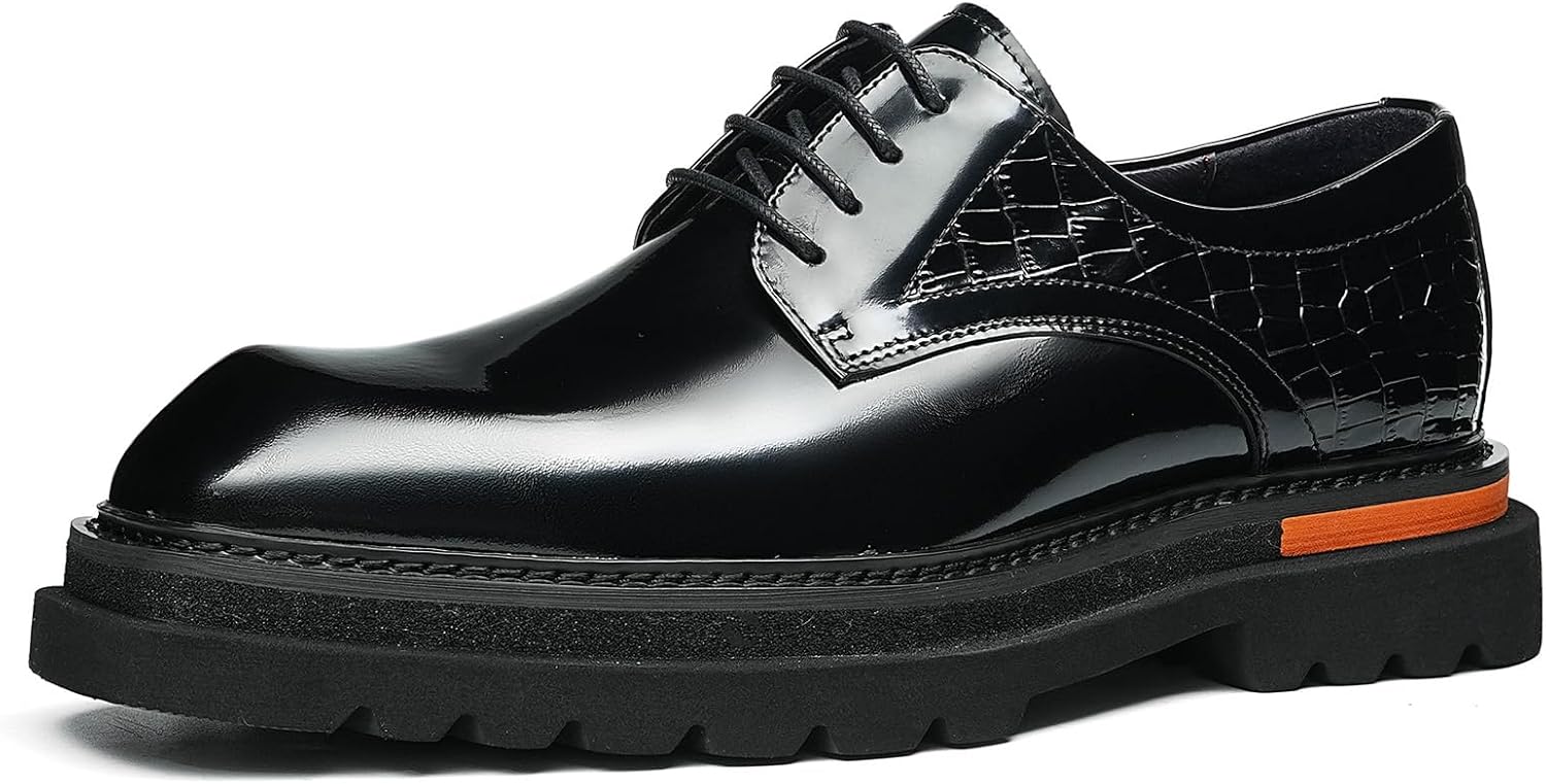 Мужские дресc-туфли дерби с квадратным носком, шнуровка на 4 отверстия, полуброчные, формальные и повседневные, модель 25883 Windhana, черный
Мужские дресc-туфли дерби с квадратным носком, шнуровка на 4 отверстия, полуброчные, формальные и повседневные, модель 25883 Windhana, черный