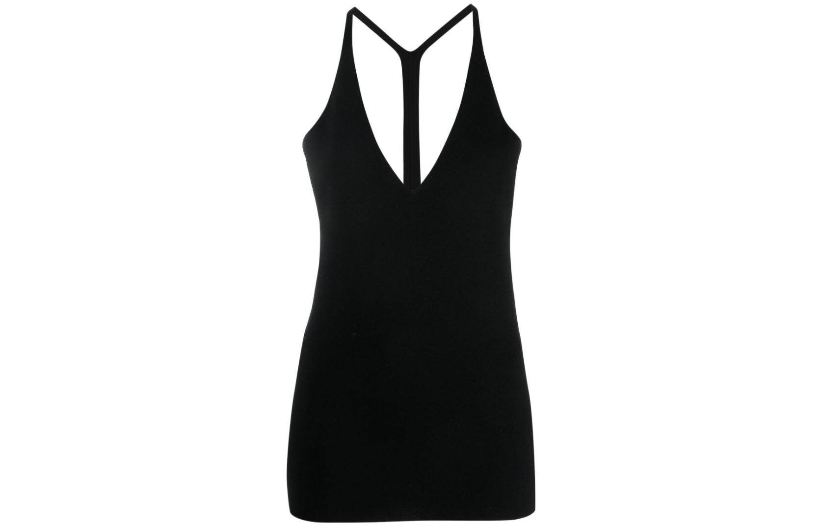 TOTEME Топ-майка женская черная на запах
TOTEME Топ-майка женская черная на запах