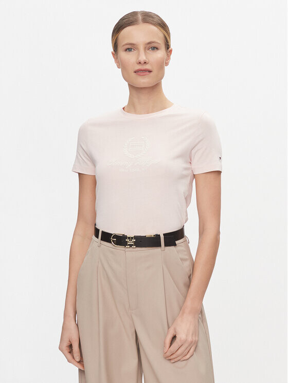 Футболка узкого кроя Tommy Hilfiger, розовый
Футболка узкого кроя Tommy Hilfiger, розовый