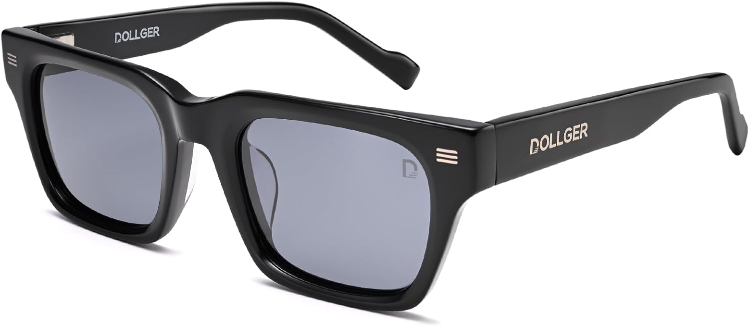 Солнцезащитные очки Dollger Square из ацетата с поляризацией для мужчин и женщин. Классические, модные, дизайнерские солнцезащитные очки с защитой от УФ-излучения до 2025 года, Black Frame Black Lenses
Солнцезащитные очки Dollger Square из ацетата с поляризацией для мужчин и женщин. Классические, модные, дизайнерские солнцезащитные очки с защитой от УФ-излучения до 2025 года, Black Frame Black Lenses
