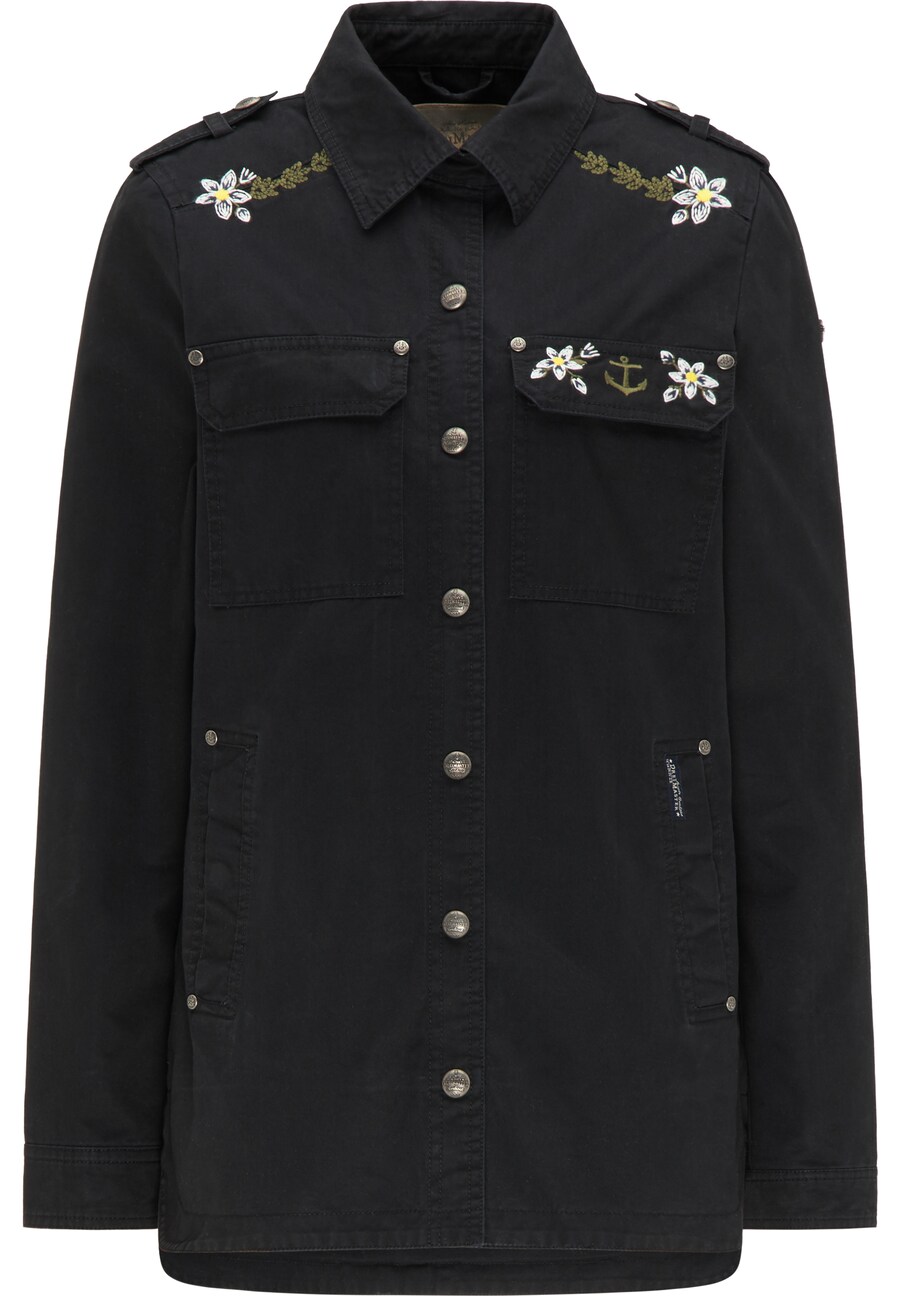 Межсезонная куртка DREIMASTER, черный 
Межсезонная куртка DREIMASTER, черный