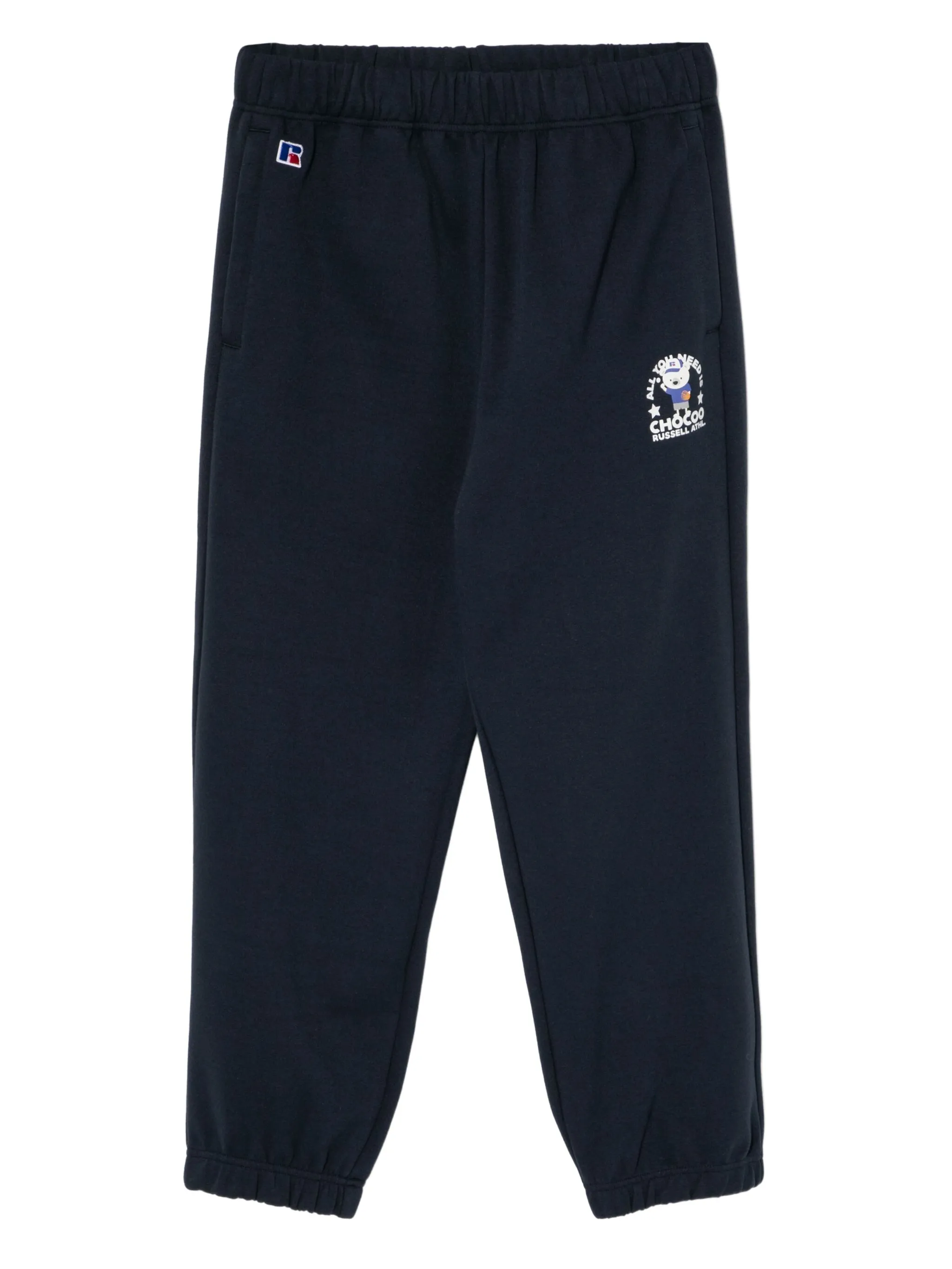Брюки с принтом из коллаборации с Russell Athletic Chocoolate, синий
Брюки с принтом из коллаборации с Russell Athletic Chocoolate, синий