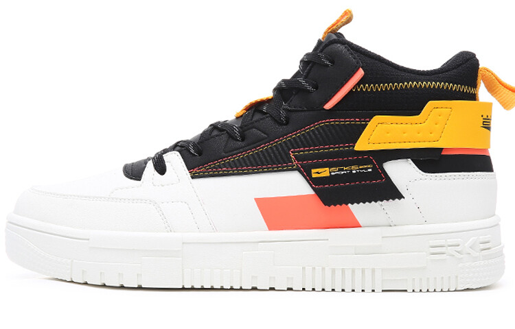 Кеды мужские, обувь для скейтбординга среднего размера белый/черный Erke
Кеды мужские, обувь для скейтбординга среднего размера белый/черный Erke