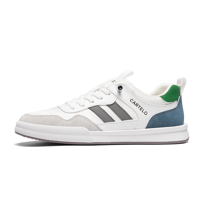 Кроссовки CARTELO/Catilla crocodile Skateboarding Shoes Men Low-top, белый/голубой
Кроссовки CARTELO/Catilla crocodile Skateboarding Shoes Men Low-top, белый/голубой