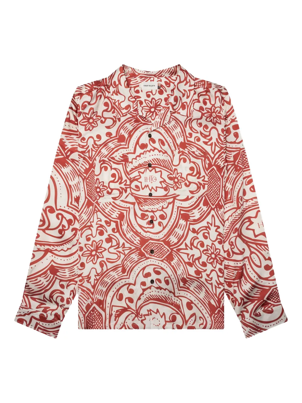 Рубашка с длинными рукавами и узорчатым принтом Honor The Gift, красный
Рубашка с длинными рукавами и узорчатым принтом Honor The Gift, красный