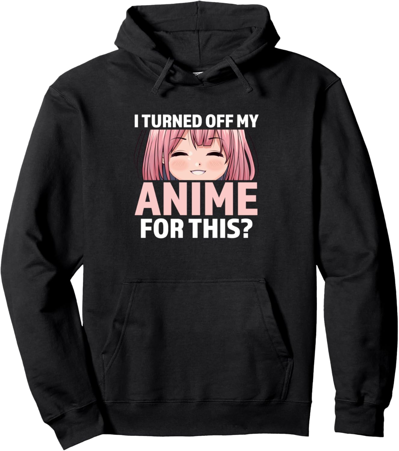 Я выключил аниме ради этого Корейская толстовка Anime Merch Anime Fan Gift, черный
Я выключил аниме ради этого Корейская толстовка Anime Merch Anime Fan Gift, черный