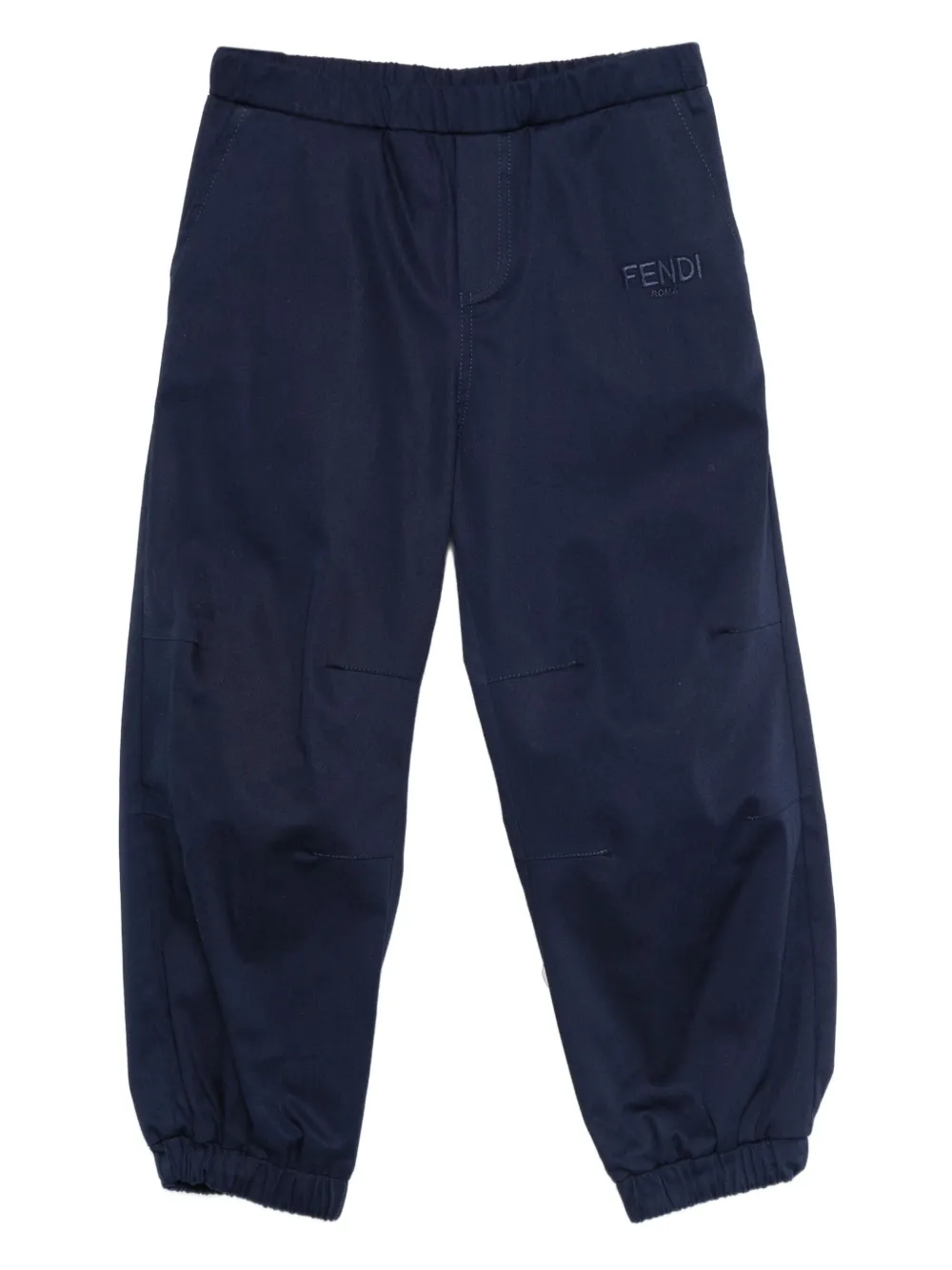 Брюки с эластичными манжетами FENDI KIDS, синий
Брюки с эластичными манжетами FENDI KIDS, синий