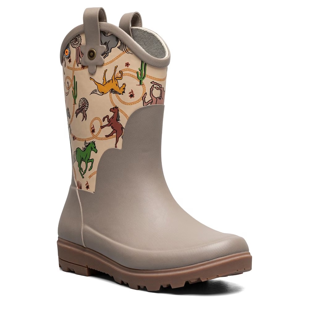 Детские резиновые сапоги для дождя lil' jolene от Bogs для малышей/маленьких/больших детей, tan/multi
Детские резиновые сапоги для дождя lil' jolene от Bogs для малышей/маленьких/больших детей, tan/multi